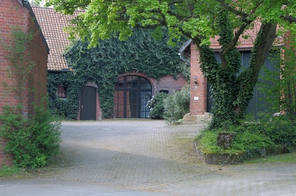 Eine schöne Hofeinfahrt