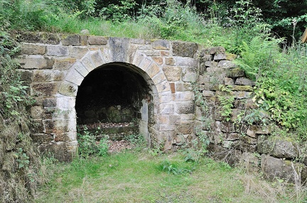 Mundloch des Stollens an der Hohen Warte