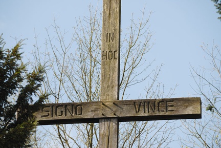 Kreuz des Denkmals an der Kreuzbuche