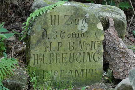 Gedenkstein an der Bösquelle