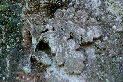 Gedenkstein im Fuchsbachtal für Fritz Bank