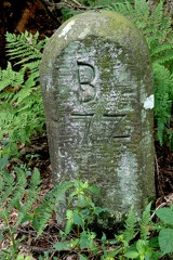 Grenzstein am Deisterkamm