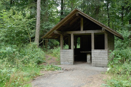 Schutzhütte bei der Alten Taufe