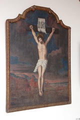 Bild in der Friedhofskapelle