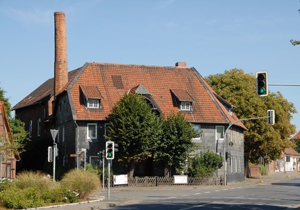 Ehemalige Kornbrennerei Behnsen an der Kreuzung Westerhagen/Spielburg