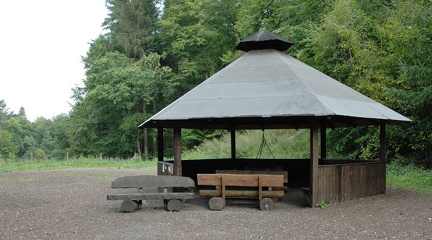 Grillplatz in der Nähe des Hohenbosteler Stollens
