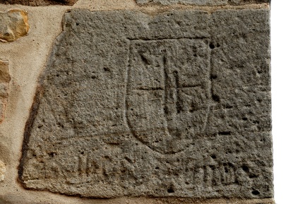 Mauerstein in der Thomaskirche