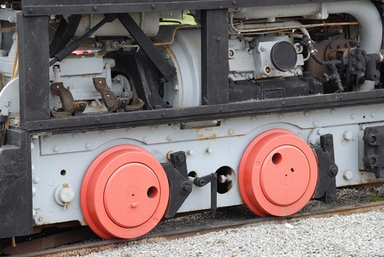 Alte Grubenlokomotive im Bergwerksmuseum Barsinghausen