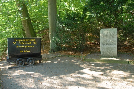 Denkmal des Bergmannsvereins Barsinghausen