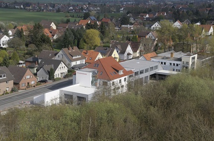 Das neue Gebäude der Feuerwehr
