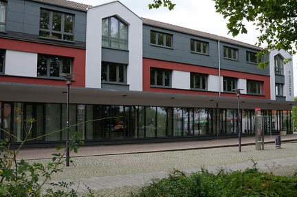 Das Rathaus II am Bahnhof nach der Renovierung