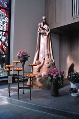 Kath. Kirche St. Barbara, Marien-Statue