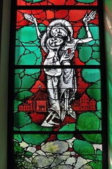 Kath. Kirche St. Barbara, Südfenster