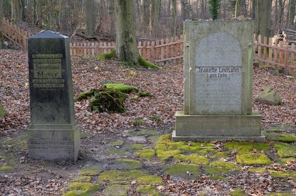 Der Jüdische Friedhof am Deister in Barsinghausen nach seiner Einfriedung.