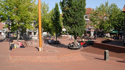 Thie - der zentrale Platz in Barsinghausen
