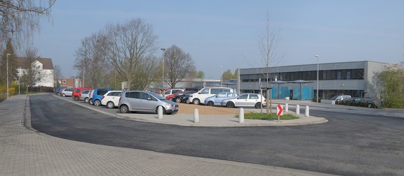 Neu gestaltete Goethestraße