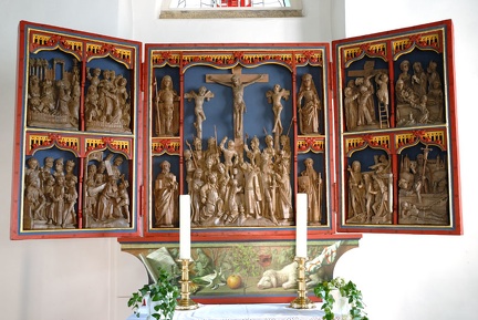 Flügelaltar der Kapelle
