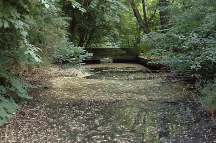 Wassergraben am Wasserschloss